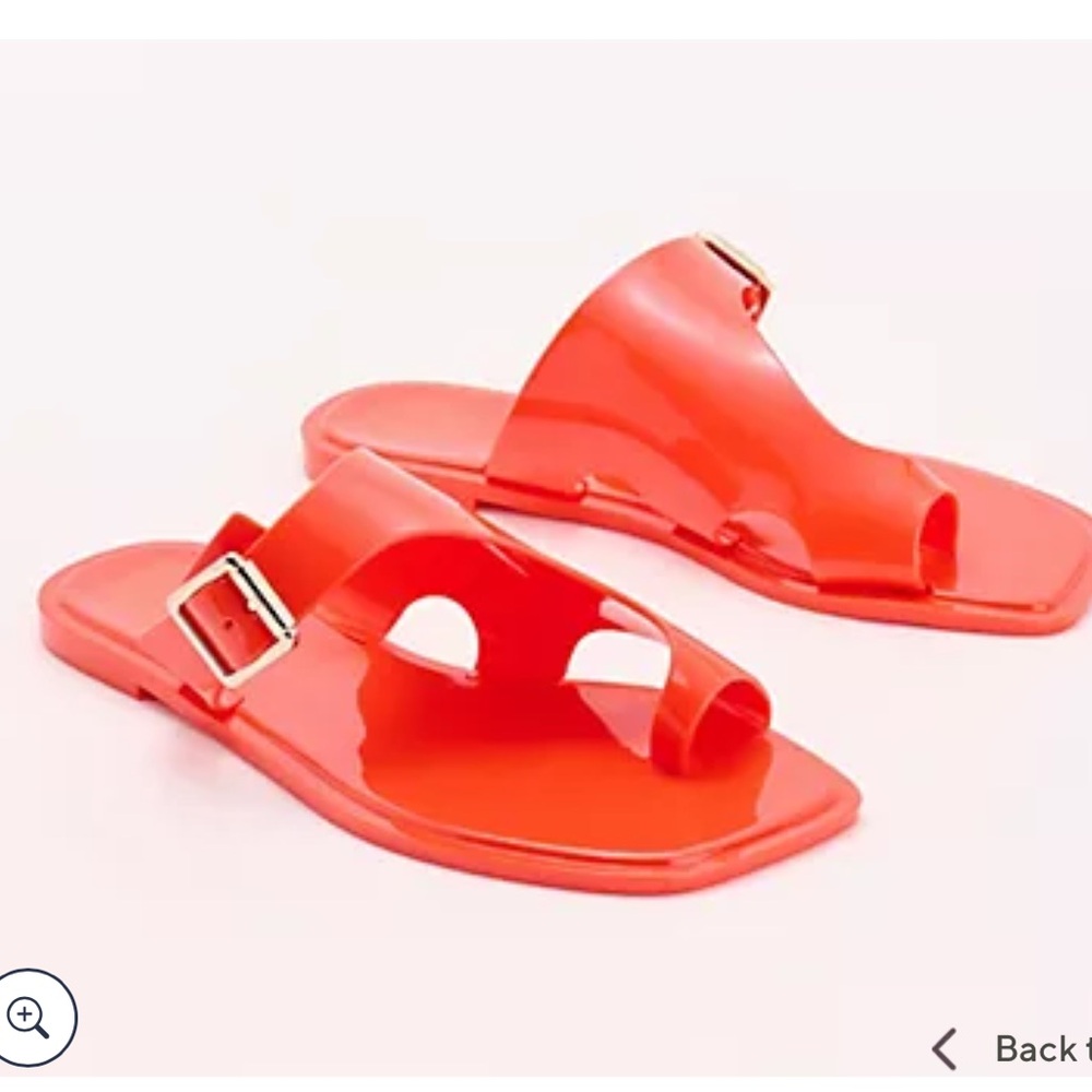 Vince Camuto Red Jelly Sandals
